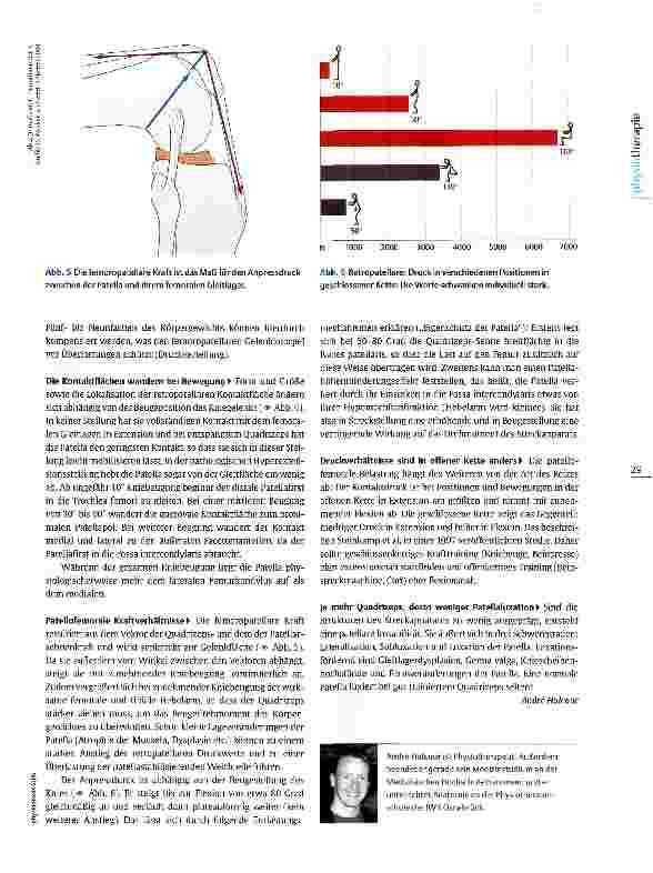 Vorschauseite 4: Funktionelle Anatomie des StreckapparatsVom Druck und Zug an der Patella