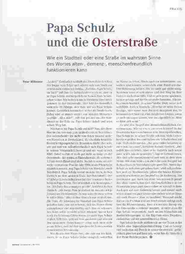 Vorschauseite 1: Papa Schulz und die Osterstraße