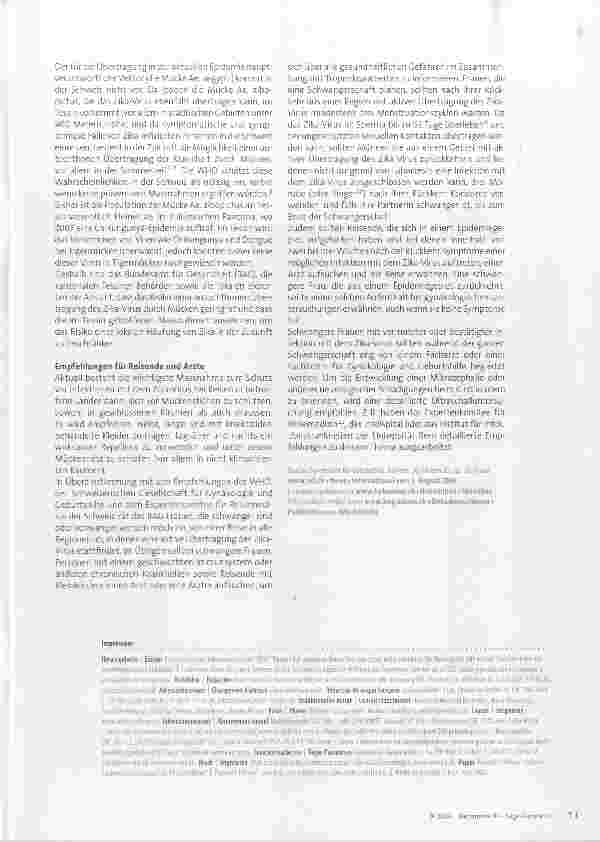 Vorschauseite 2: Was es über das Zika-Virus zu wissen gilt