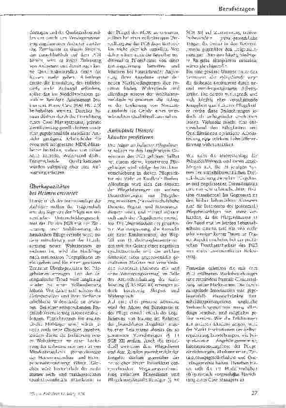 Vorschauseite 2: Auf dem Prüf stand: Das Personengebundene Budget