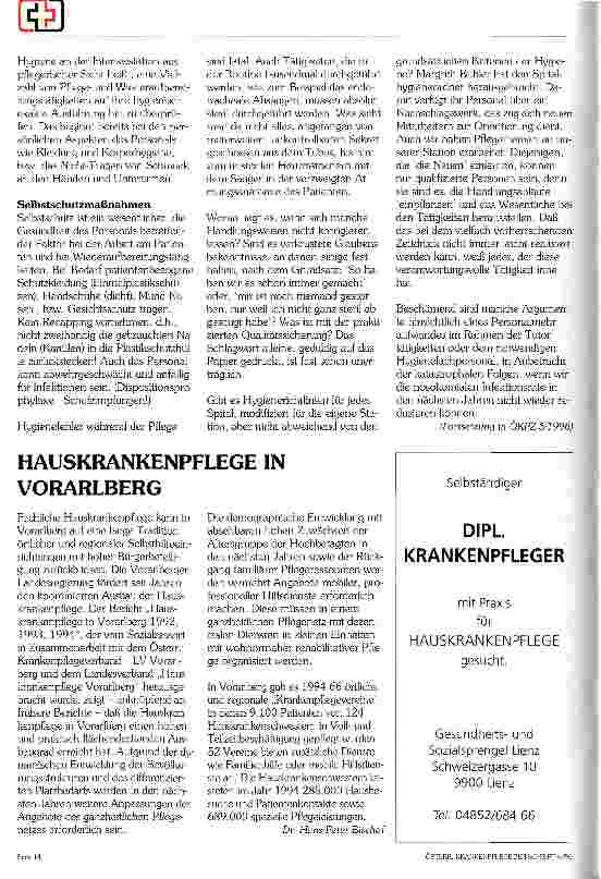 Vorschauseite 2: Hygiene in der Intensivmedizin Teil 1