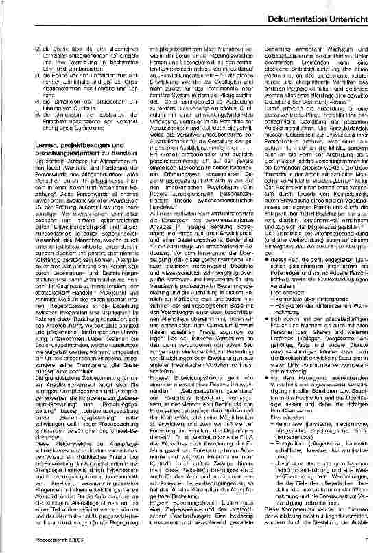 Vorschauseite 3: Altenpflege lehren und lernen Ein personenorientiertes integratives Modell