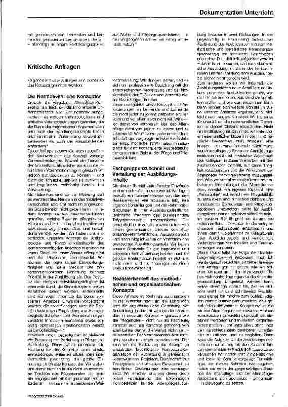 Vorschauseite 5: Altenpflege lehren und lernen Ein personenorientiertes integratives Modell