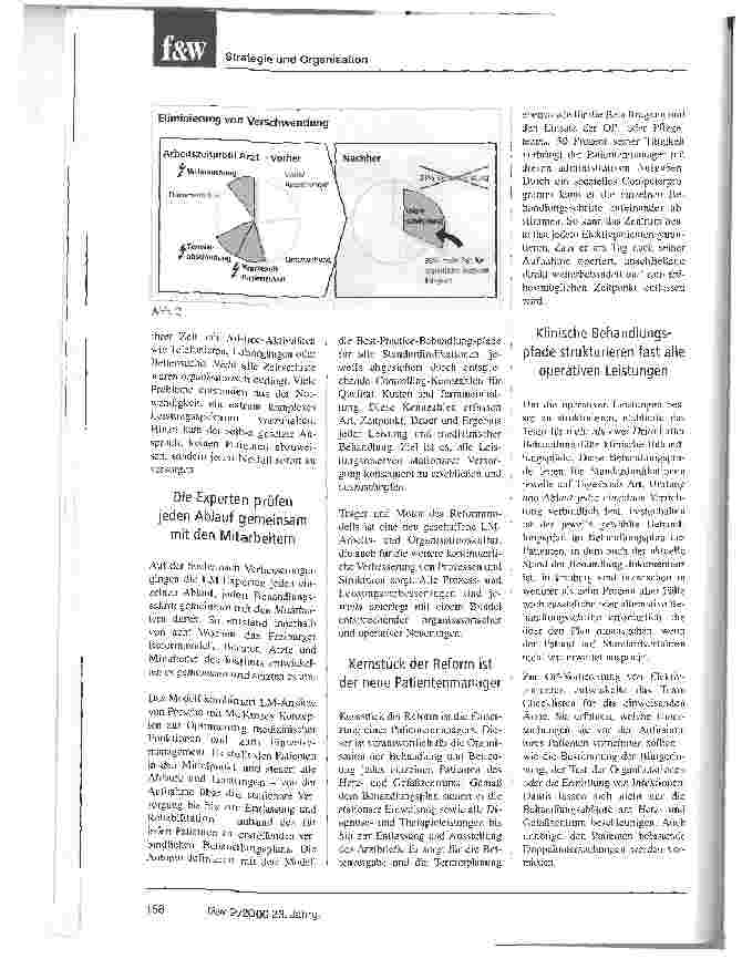 Vorschauseite 3: Spitzenmedizin zu bezahlbaren PreisenDie Universitätskliniken Freiburg machten sich erfolgreich mit Hilfe von McKinsey die Erfahrungen von Porsche zu Nutze