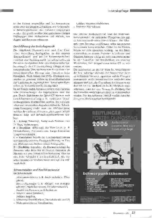Vorschauseite 4: Schockraum-ManagementTeamarbeit Ist Pflicht