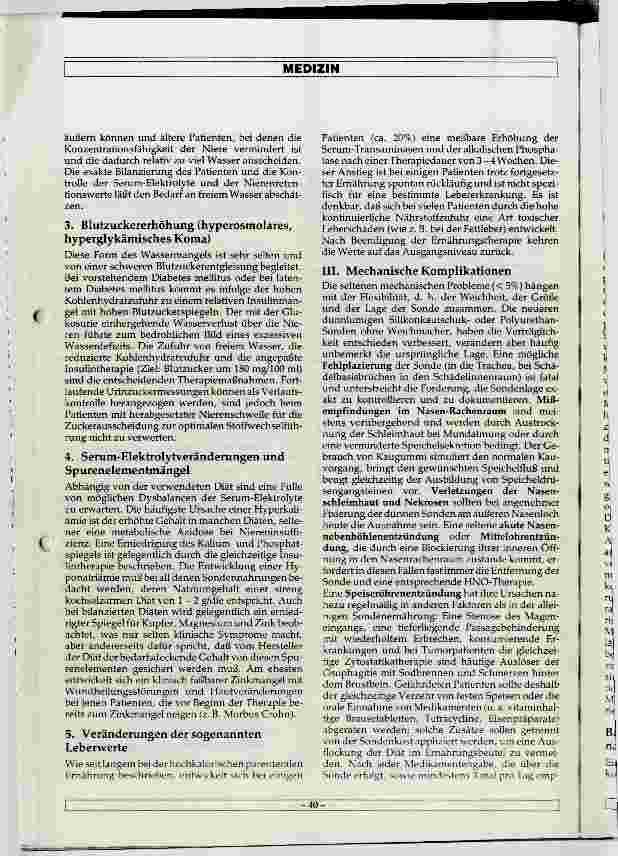 Vorschauseite 4: Fehler und Komplikationen der enteralen Sondenernährung