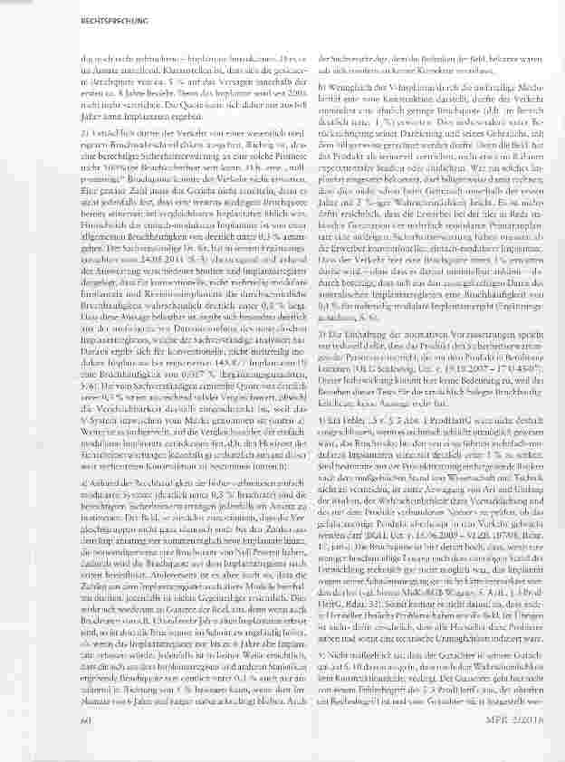 Vorschauseite 5: Anwendung der EuGH-Rechtsprechung zum Fehlerbegriff von Produkten durch das KG Berlin