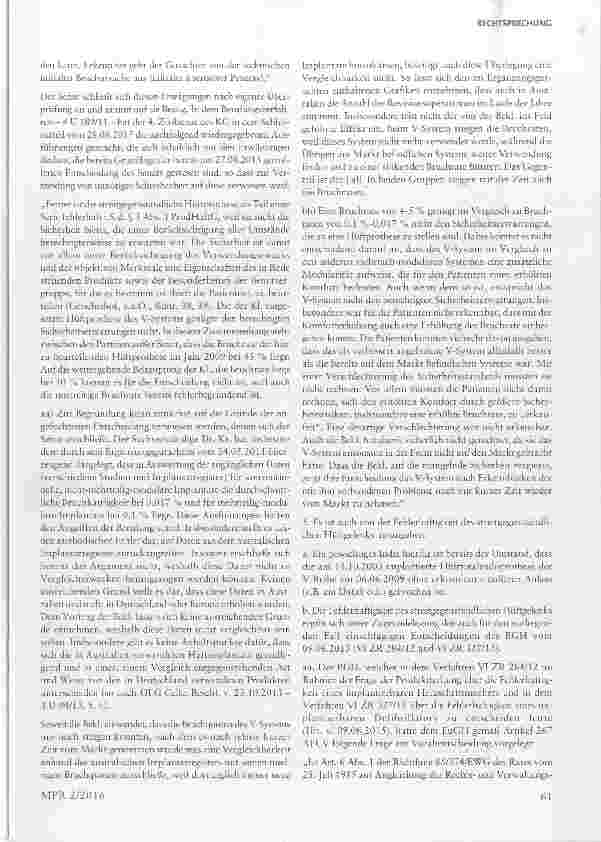 Vorschauseite 6: Anwendung der EuGH-Rechtsprechung zum Fehlerbegriff von Produkten durch das KG Berlin
