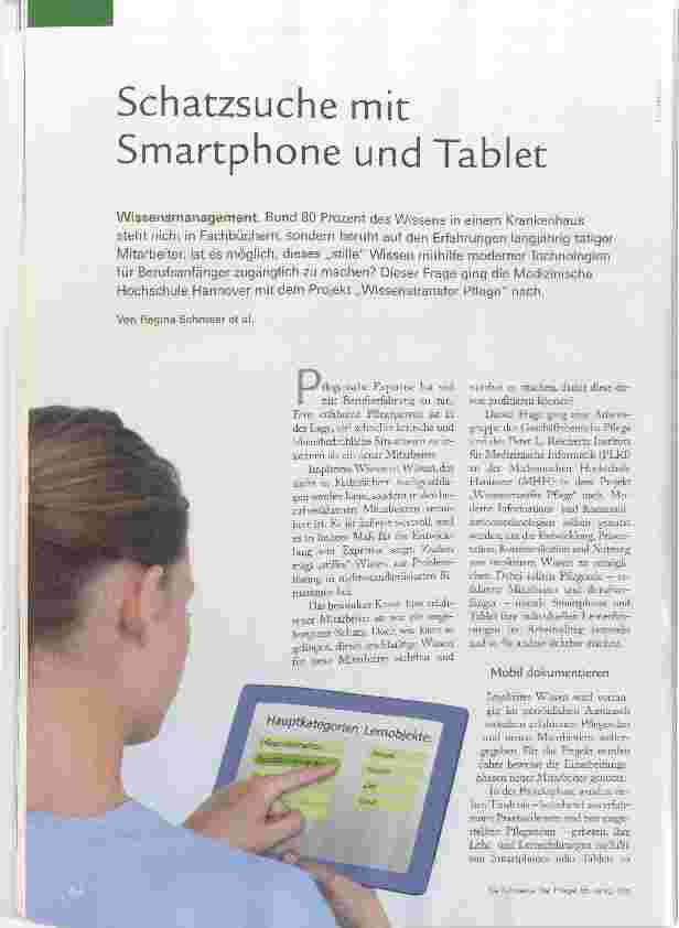 Vorschauseite 1: Schatzsuche mit Smartphone und Tablet