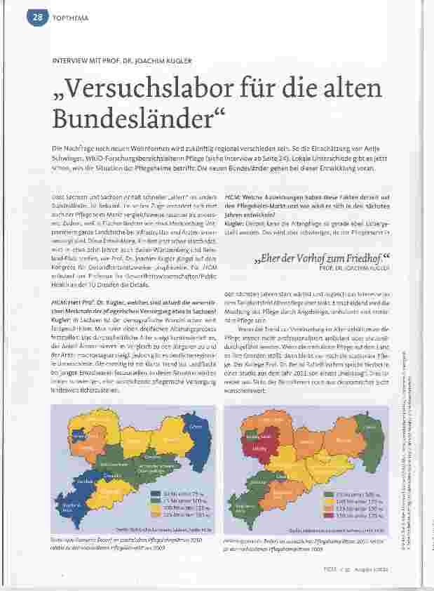 Vorschauseite 1: Versuchslabor für die alten Bundesländer