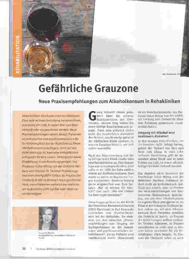 Vorschauseite 1: Gefährliche Grauzone