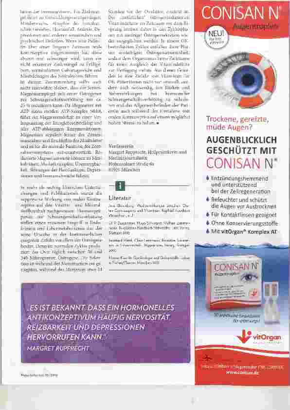 Vorschauseite 4: Vitamindefizite durch Kontrazeptiva