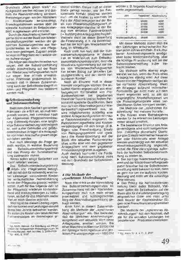 Vorschauseite 2: Substanzerhalteung in Altenund Pflegeheimen (2. Teil)