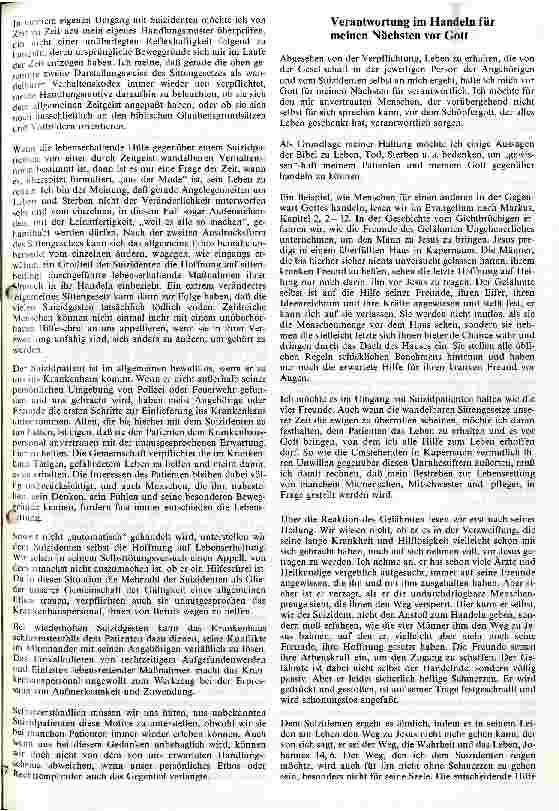 Vorschauseite 3: Bin ich verpflichtet, einem Menschen nach einem Suizidversuch das Leben zu retten?