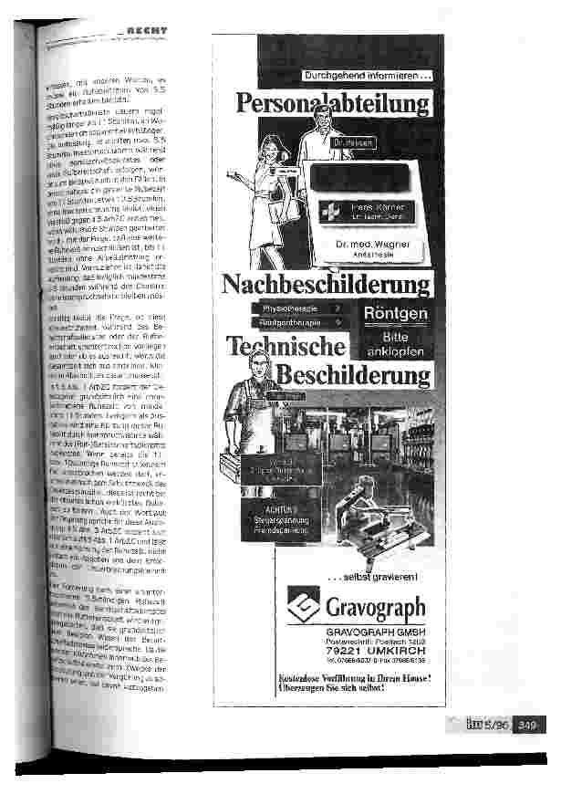 Vorschauseite 2: Auswege aus der Arbeitszeitfalle - Teil II Schwierigkeiten bei der Umsetzung des Arbeitszeitgesetzes