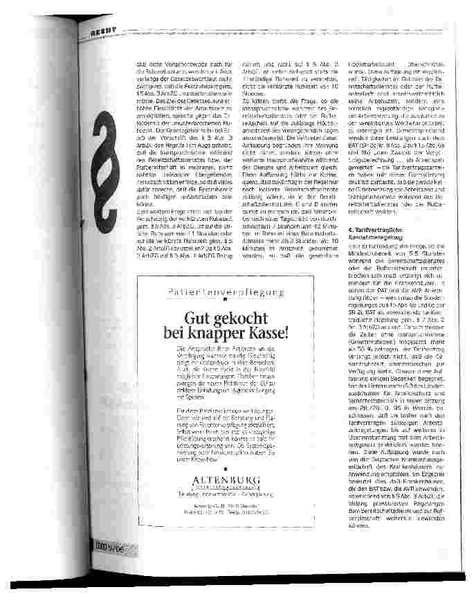 Vorschauseite 3: Auswege aus der Arbeitszeitfalle - Teil II Schwierigkeiten bei der Umsetzung des Arbeitszeitgesetzes