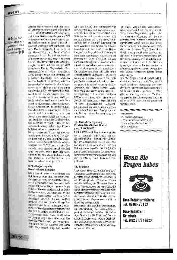 Vorschauseite 5: Auswege aus der Arbeitszeitfalle - Teil II Schwierigkeiten bei der Umsetzung des Arbeitszeitgesetzes