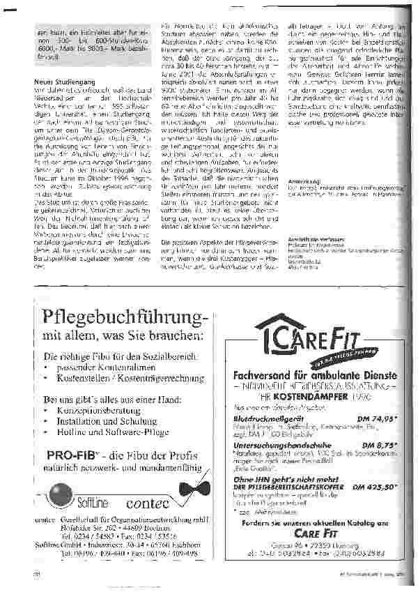Vorschauseite 4: Perspektiven zum Management stationärer Einrichtungen