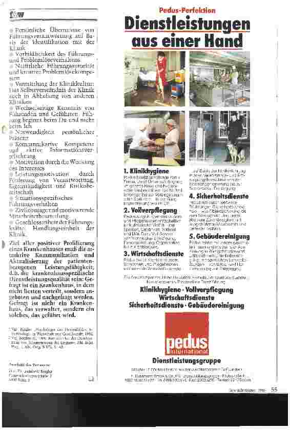 Vorschauseite 3: Die Notwendigkeit der Profilierung eines Krankenhauses