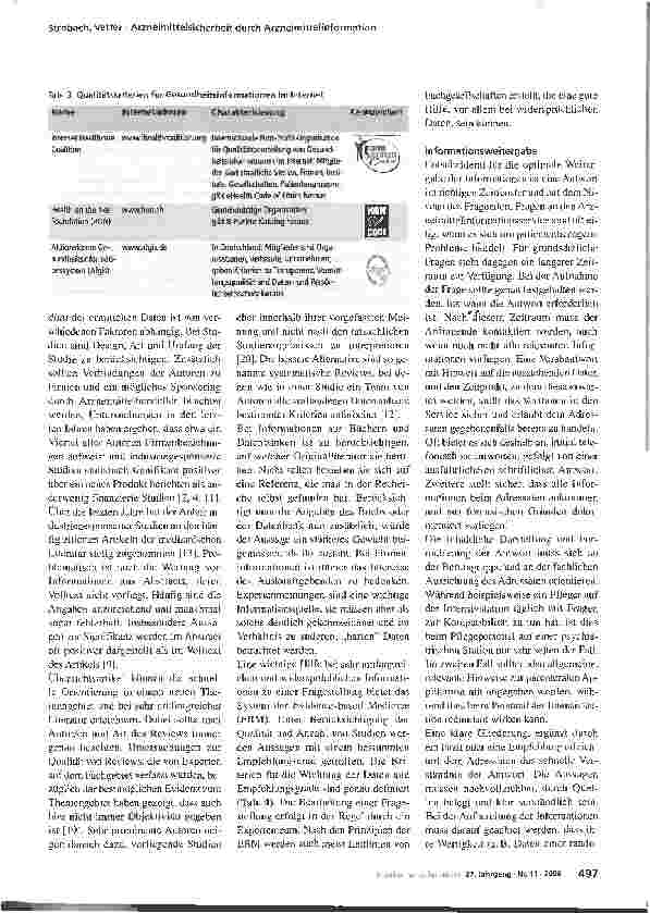 Vorschauseite 4: Arzneimittelsicherheit durch ArzneimittelinformationVom Krankenbett in die Apotheke und zurück - der klinische Pharmazeut als Informationsmanager