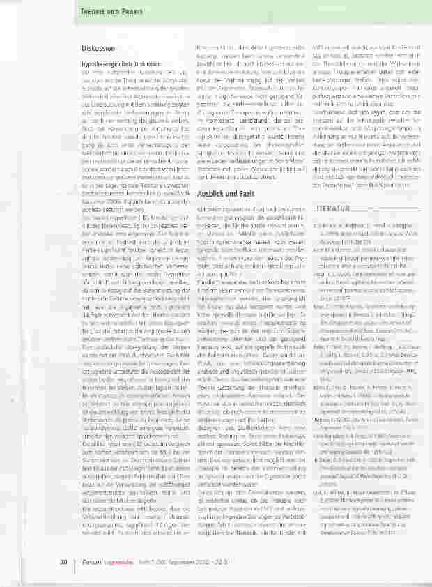 Vorschauseite 5: Aufbau des Verbwortschatzes nach frühkindlicher Hirnschädigung