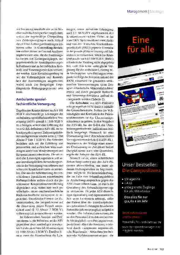 Vorschauseite 4: Sektorenübergreifende Spielregeln