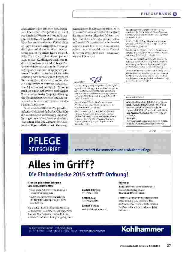 Vorschauseite 4: Zuhören, analysieren, aufzeigen