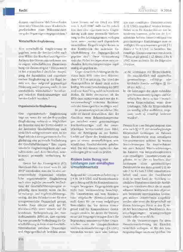 Vorschauseite 2: Umsatzsteuerliche Organschaft ohne Personenidentität durch Beherrschungsvertrag