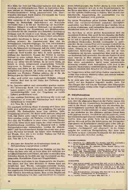 Vorschauseite 6: Die Farben und ihre Bedeutung für das Krankenhaus
