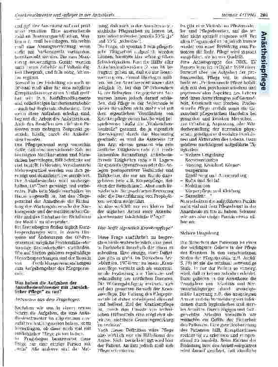Vorschauseite 4: Krankenschwester und -pfleger in der Anästhesie - (in)kompetente Helfer des Arztes oder qualifizierte Pflegekräfte?