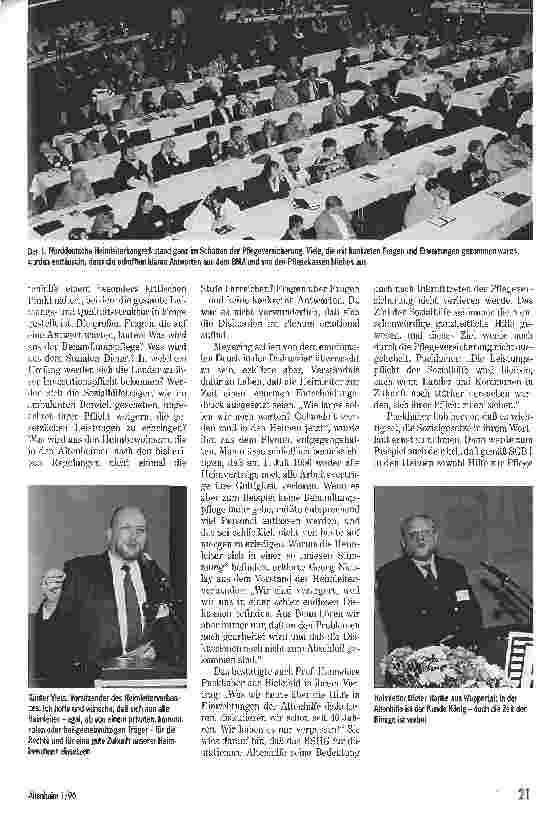 Vorschauseite 2: Ein Festival der Argumente 1. Norddeutscher Heimleiterkongreß