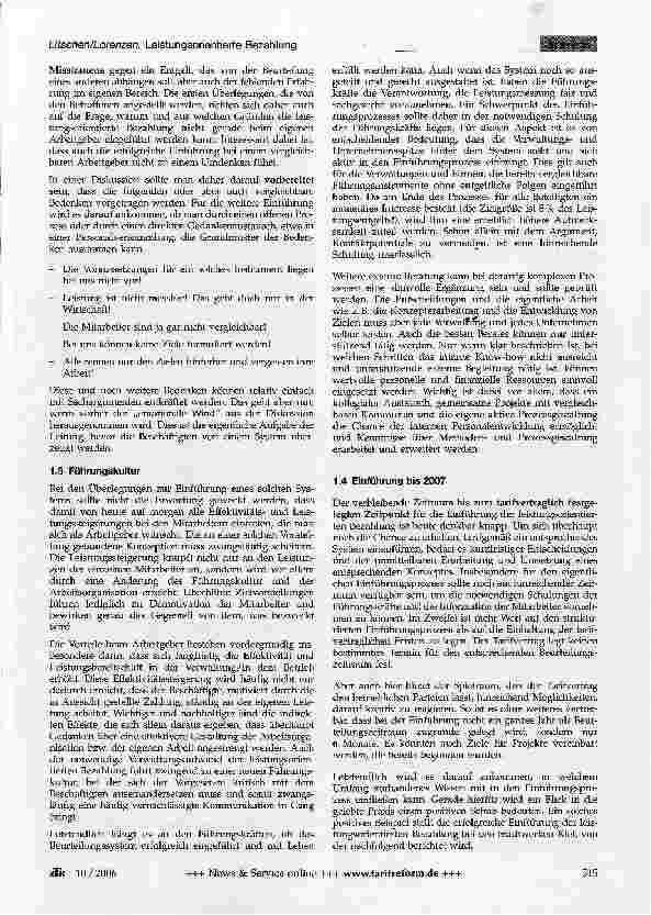 Vorschauseite 2: Leistungsorientierte Bezahlung - ein Erfolgsmodell aus der Praxis