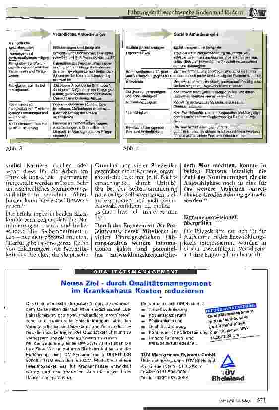 Vorschauseite 4: Führungskräftenachwuchs finden und fördern Erste Erfahrungen eines Hamburger Modellprojekts