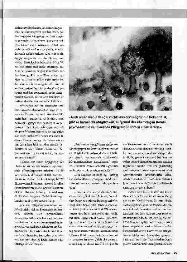 Vorschauseite 2: Erinnerungen an das eigene Leben