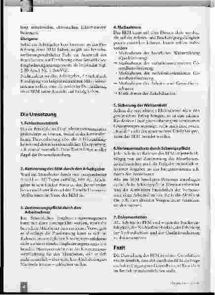 Vorschauseite 4: Eine Chance für mehr Gesundheit am Arbeitsplatz?