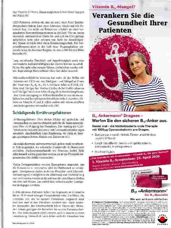 Vorschauseite 2: Ernährungsund Phytotherapie bei chronisch entzündlichen Darmerkrankungen