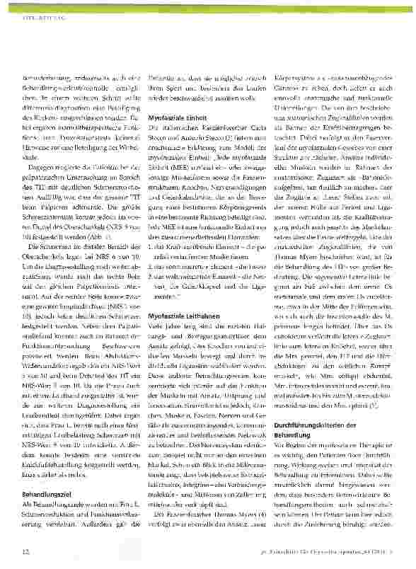 Vorschauseite 3: Instrumentengestützte Behandlung des Tractus iliotibialis
