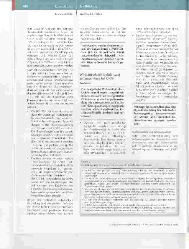 Vorschauseite 6: Abgestufte Schmerztherapie bei Nichttumorschmerzen mehr als Opioide
