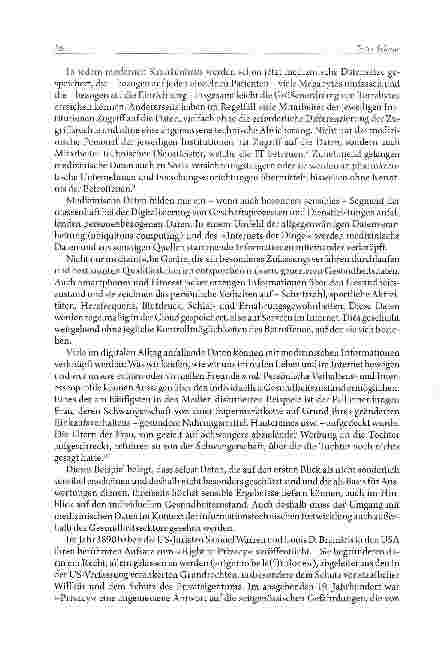 Vorschauseite 4: Schutz der Privatsphäre im Gesundheitswesen - Zu den rechtlichen Grenzen der Überwachungin der Medizin