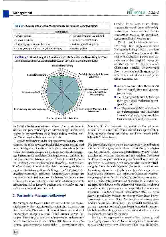 Vorschauseite 2: Für ein zeitgemäßes Krankenhausmanagement