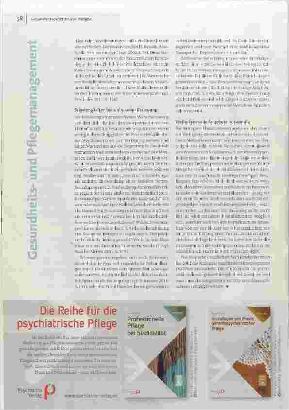 Vorschauseite 3: Alt und suizidal?