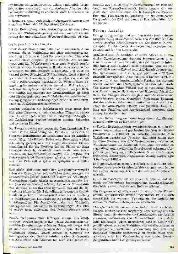 Vorschauseite 5: Krampfanfälle im Kindesalter