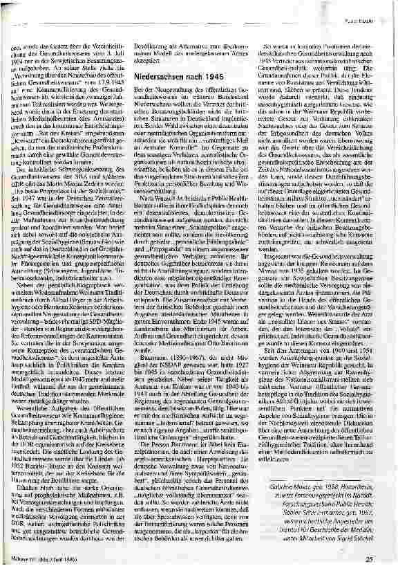 Vorschauseite 3: Sozialhygiene und öffentliche Gesundheitspflege Kontinuität und Diskontinuität in der deutschen Nachkriegsentwicklung