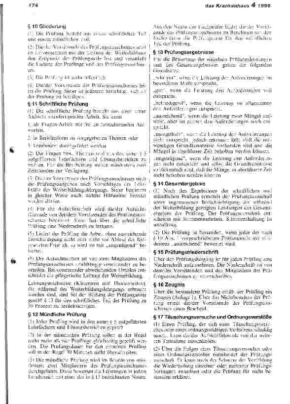 Vorschauseite 4: DKG-Empfehlung zur Weiterbildung von Krankenpflegepersonen für die pflegerische Leitung einer Station oder Einheit