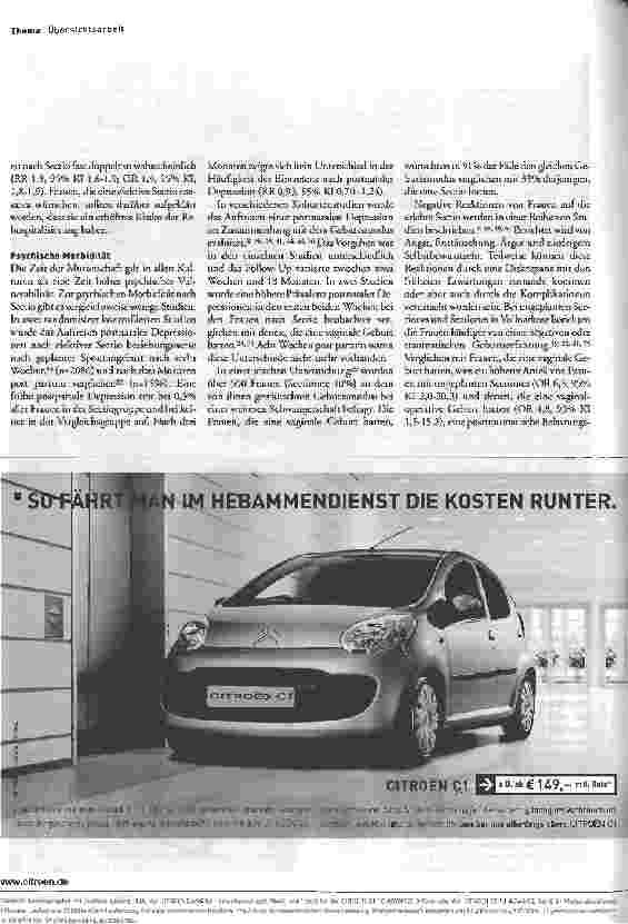 Vorschauseite 6: Mütterliche Komplikationen nach Sectio caesarea