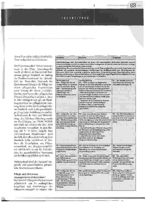 Vorschauseite 2: Schmerzmanagement in der Pflege