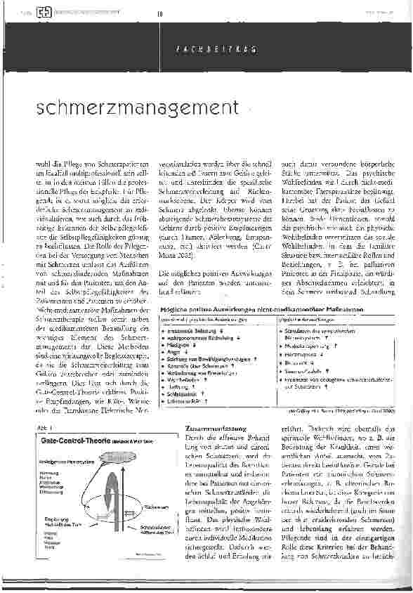 Vorschauseite 3: Schmerzmanagement in der Pflege