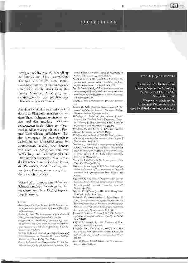 Vorschauseite 4: Schmerzmanagement in der Pflege