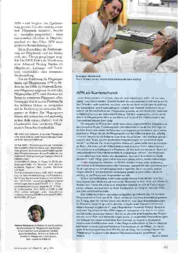 Vorschauseite 4: Pflegeexperten im Einsatz