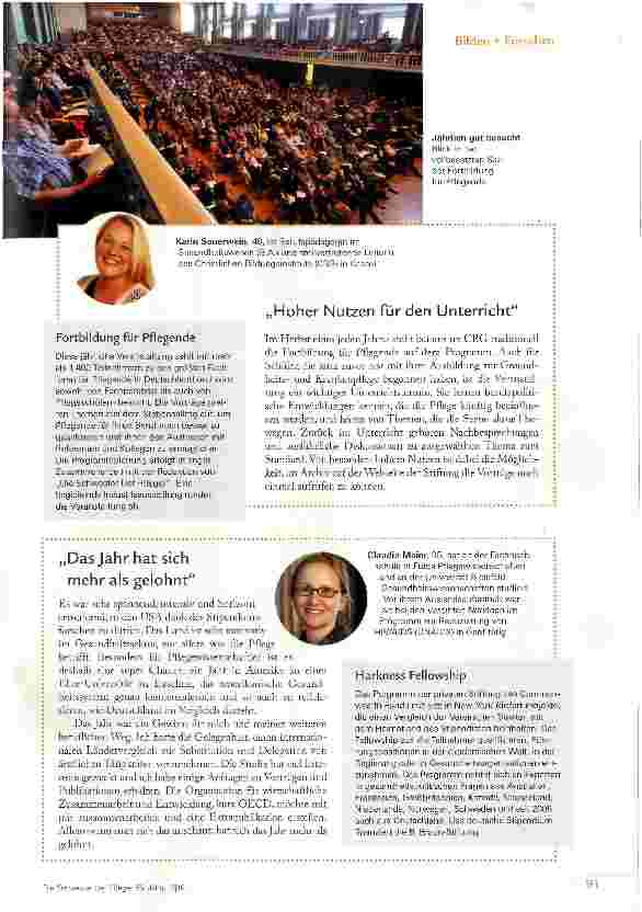 Vorschauseite 2: DIE KARRIERESCHMIEDE